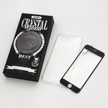 Комплект Remax Crystal Set Black (стекло + чехол) для IPhone 6/6s
