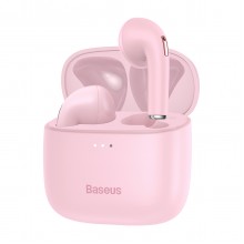 Беспроводные наушники Baseus Bowie E8 Pink (TWS Bluetooth 5.0 IPX5 Type-C), розовые Беспроводные наушники Baseus Bowie E8 Pink (TWS Bluetooth 5.0 IPX5 Type-C), розовые
