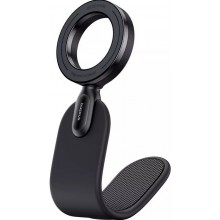 Автодержатель для телефона магнитный Baseus C02 Premium Go Series гибкий Black