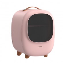Мини-холодильник Baseus Zero Space Refrigerator 2in1 Pink (8 л, 220 В /12 В) с функциями охлаждения и нагрева, розовый Мини-холодильник Baseus Zero Space Refrigerator 2in1 Pink (8 л, 220 В /12 В) с функциями охлаждения и нагрева, розовый