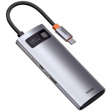 USB-хаб (концентратор) Baseus Metal Gleam Series 5-in-1 (Type-C to USB3.0*3, 4K HDMI, Type-C), CAHUB-CX0G USB-хаб (концентратор) Baseus Metal Gleam Series 5-in-1 (Type-C to USB3.0*3, 4K HDMI, Type-C), CAHUB-CX0G