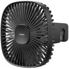 Автомобильный вентилятор Baseus Natural Wind Magnetic Rear Seat Fan с аккумулятором 1000mAh USB 5V Black Автомобильный вентилятор Baseus Natural Wind Magnetic Rear Seat Fan с аккумулятором 1000mAh USB 5V Black