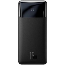 Внешний аккумулятор Baseus Bipow Digital Display 30000 mAh 15W 3А (2USB+Type-C), чёрный