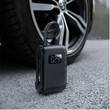 Беспроводной насос (компрессор) автомобильный Baseus Dynamic Eye 45W с аккумулятором 4000 mAh, чёрный (CRCQB03-01) Беспроводной насос (компрессор) автомобильный Baseus Dynamic Eye 45W с аккумулятором 4000 mAh, чёрный (CRCQB03-01)