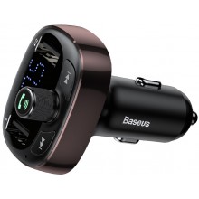 Автомобильный FM-трансмиттер (FM-модулятор) Baseus T-Complex Dark Coffee (S-09) Bluetooth MP3 c функцией зарядного устройства 2-USB (3.4А) и вольтметром, декор кофе (CCALL-TM12) Автомобильный FM-трансмиттер (FM-модулятор) Baseus T-Complex Dark Coffee (S-09) Bluetooth MP3 c функцией зарядного устройства 2-USB (3.4А) и вольтметром, декор кофе (CCALL-TM12)