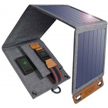 Портативное зарядное устройство солнечная панель Choetech 14W (выход USB-A 5V/2.4A) Портативное зарядное устройство солнечная панель Choetech 14W (выход USB-A 5V/2.4A)