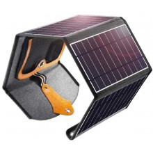 Портативное зарядное устройство солнечная панель Choetech 22W (выход 2*USB-A 5V/2.4Aх2) складная с влагозащитой Портативное зарядное устройство солнечная панель Choetech 22W (выход 2*USB-A 5V/2.4Aх2) складная с влагозащитой