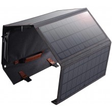 Портативное зарядное устройство солнечная панель Choetech 36W (выход Type-C 20W PD3.0 + USB-A 18W QC3.0) складная с влагозащитой Портативное зарядное устройство солнечная панель Choetech 36W (выход Type-C 20W PD3.0 + USB-A 18W QC3.0) складная с влагозащитой
