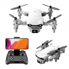 Квадрокоптер (мини-дрон) 4DRС V9 White (4К HD камера 1080P, WiFi, FPV, 2 аккумулятора) c кейсом, белый