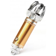 Ионизатор-Очиститель воздуха автомобильный Ion Dobra LUX Gold, LUXERY STYLE (ID-6281G) Ионизатор-Очиститель воздуха автомобильный Ion Dobra LUX Gold, LUXERY STYLE (ID-6281G)