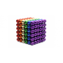Головоломка NeoCube 216 шариков-магнитов Разноцветная (5 мм)