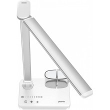 Настольная лампа с аккумулятором Proove Lumos Pro 64LED 10W 350Lm 3000K-6500K 2000mAh USB 5V, серебристый Настольная лампа с аккумулятором Proove Lumos Pro 64LED 10W 350Lm 3000K-6500K 2000mAh USB 5V, серебристый