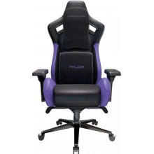 Кресло для геймеров Proove Gaming Major компьютерное Ergo экокожа 160°+17° 180kg подлокотники 8D колеса бесшумные PU 75mm Black-Purple Кресло для геймеров Proove Gaming Major компьютерное Ergo экокожа 160°+17° 180kg подлокотники 8D колеса бесшумные PU 75mm Black-Purple