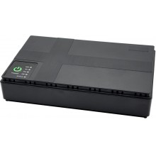 Портативный ИБТ для маршрутизатора DC UPS Premium 10400mAh (5V/9V/12V/USB/POE 15V/POE24V), чёрный Портативный ИБТ для маршрутизатора DC UPS Premium 10400mAh (5V/9V/12V/USB/POE 15V/POE24V), чёрный